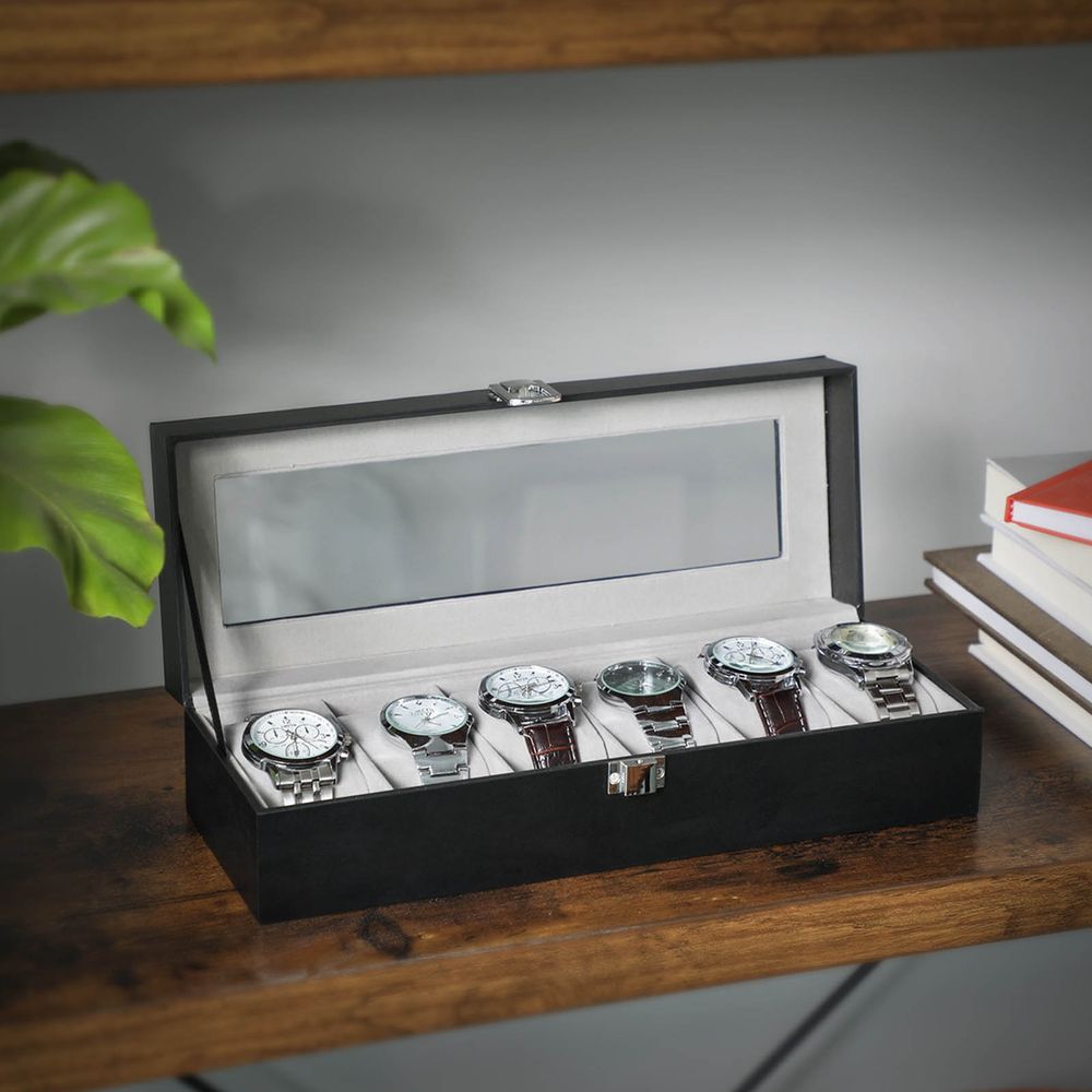 Velvet on sale watch box