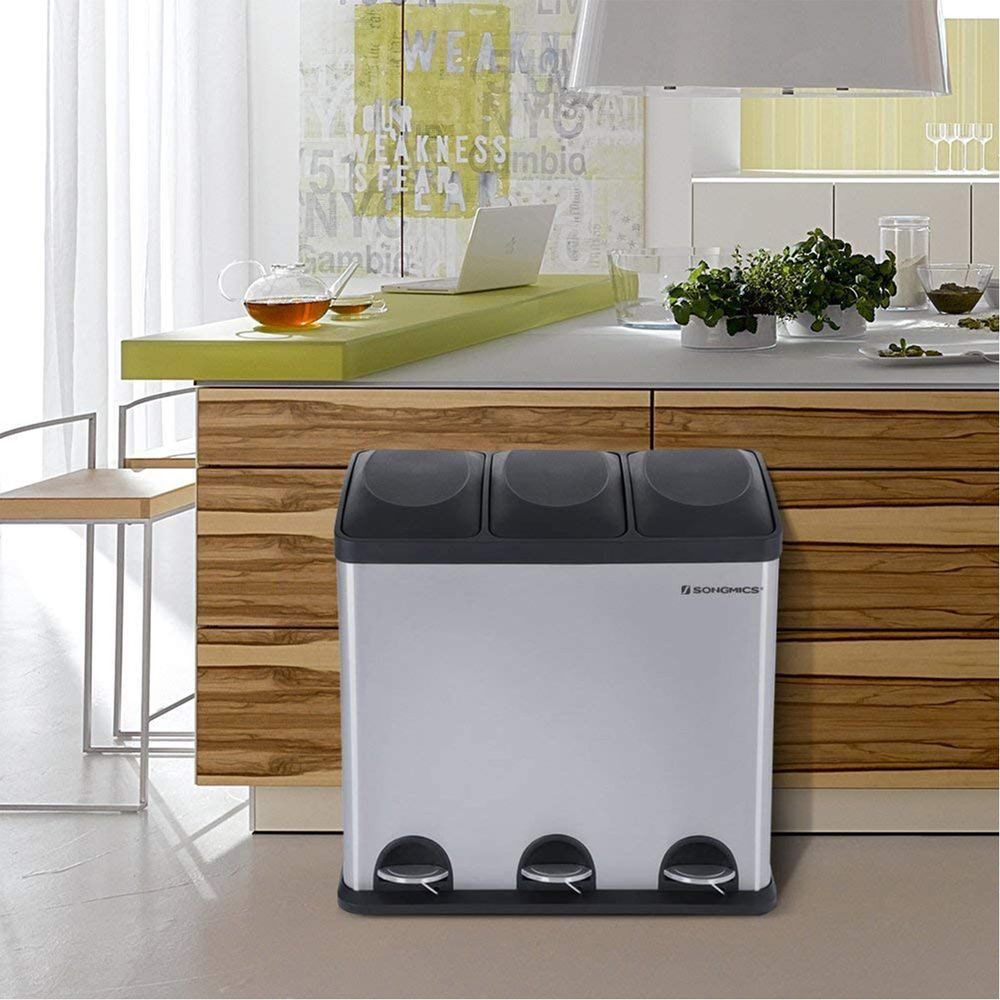 54L Large Trash Can | SONGMICS