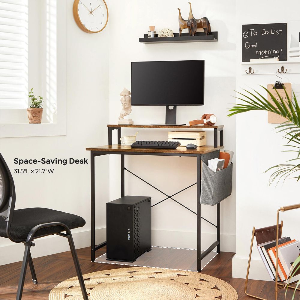 Mainstays computer desk with side storage discount