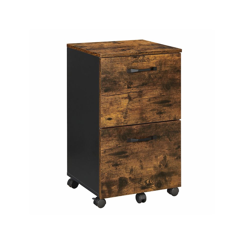 Brown file cabinet discount
