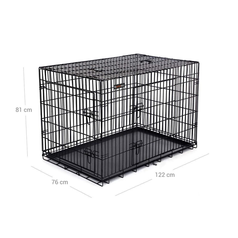 Collapsible dog cages discount