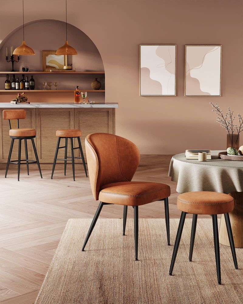switchさま専用　WOW STOOL 2脚セット EKHO Collection - 360° Swivel Bar Stools Set of 2
