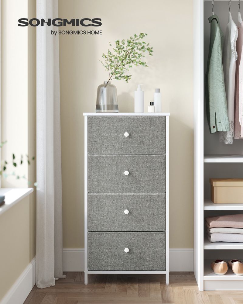 ranch salad dressing Narrow Dresser Nightstand With Led Charging Station main image 0