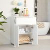 Bathroom Cabinet with Drawer & Adjustable Shelf