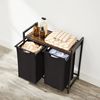 Laundry Sorter Hamper with Removable Bags