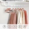 Pack of 20 Pink & Grey Plastic Coat Hangers