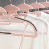 Pack of 20 Pink & Grey Plastic Coat Hangers
