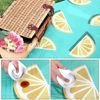 Aqua Color Foldable Picnic Blanket with Waterproof Layer