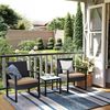 3-Piece Garden Furniture Set with Table