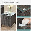 Garden Furniture Set with Coffee Table