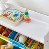 Toy Organiser with 9 Removable Non-Woven Fabric Bins