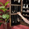 Rustic Brown Jewellery Cabinet