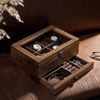 8 Slots Wooden Watch Box