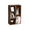 5-Slot Wooden Bookcase