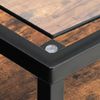 Glass Tabletop Console Table