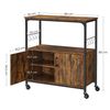 Industrial Cupboard on Wheels for Kitchen & Dining Room