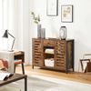 Industrial Dining Sideboard with Drawer & Shelf