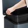 Grey Step Trash Can Recycling Bin