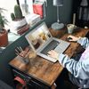 Computer Desk Folding Writing Desk with 8 Hooks