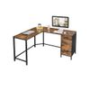 Office Desk with Cupboard