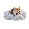 Gray Dog Bed with Removable Inner Cushion