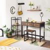 Vanity Table and Stool Set