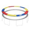 Multi-colour 2.4m Diameter Trampoline Safety Pad