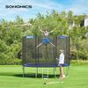 12-ft Trampoline with Safety Enclosure Net