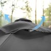 2.7 m Garden Parasol Umbrella Grey
