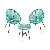 Set of 3 Acapulco Chair with Table