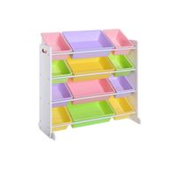 Colorful Toy Storage Unit