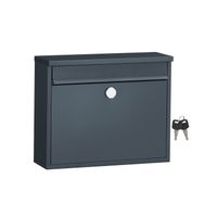 Wall-Mounted Mailbox with Lock
