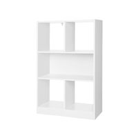 White Open Cubes Bookcase