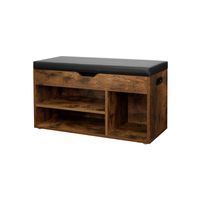 3 Compartments Shoe Bench