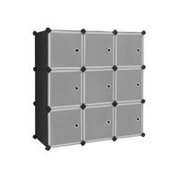 9 Cube Plastic Cabinet