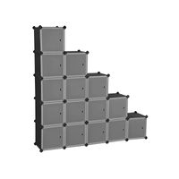 15-Cube Plastic Organizer