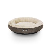Brown Dog Bed with Non-Slip Bottom