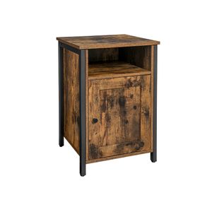 Nightstand with Open Compartment