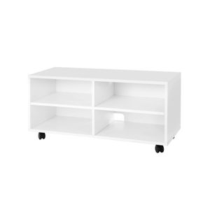 4 Compartments TV Stand