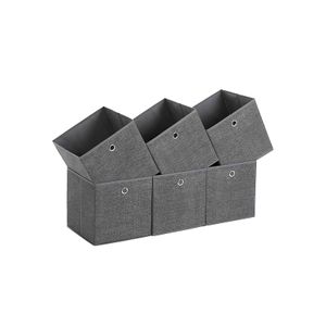 6 Storage Boxes Set