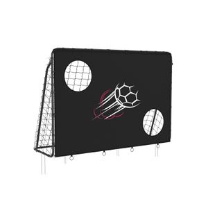 Black Football Gate with Target for Kids