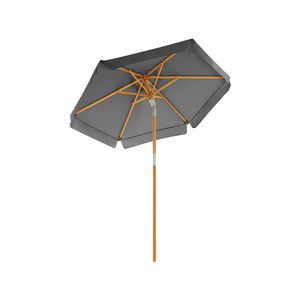 Wooden Patio Parasol with UV Protection