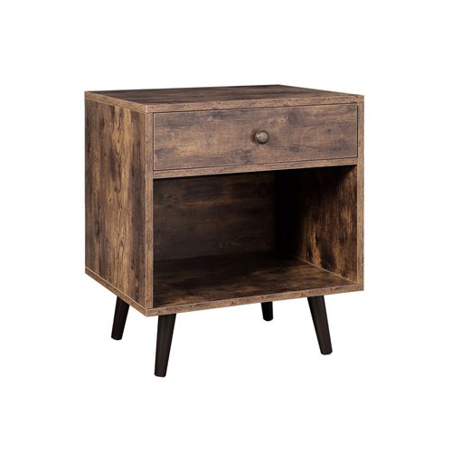 Open Compartment End Table