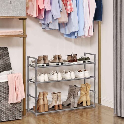 4 Tier Shoe Rack Shoe Rack Songmics