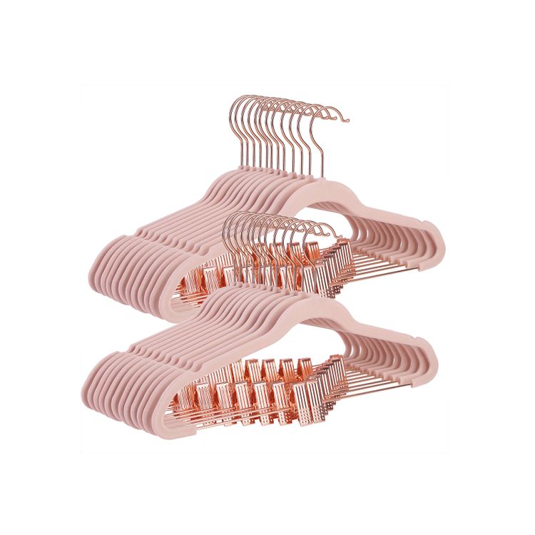 Rose Gold Colored Hangers