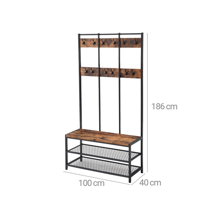 Large Hallway Coat Rack UK SONGMICS UK