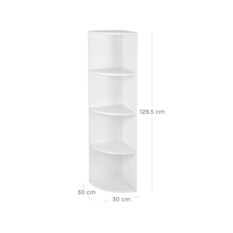 4Tier Corner Shelving Unit