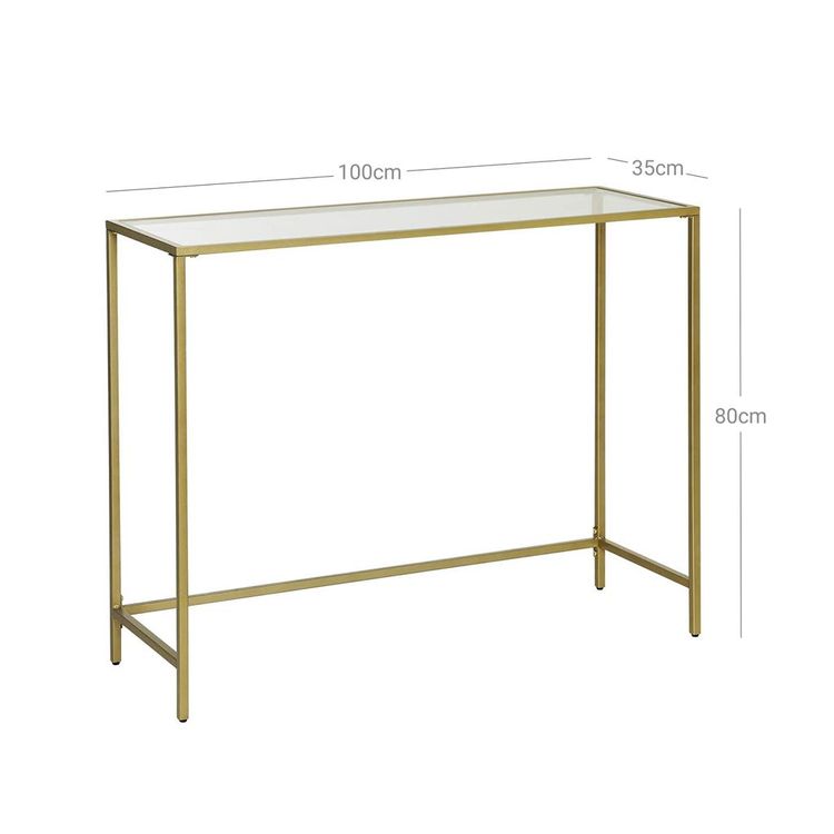 Modern Sofa Table VASAGLE