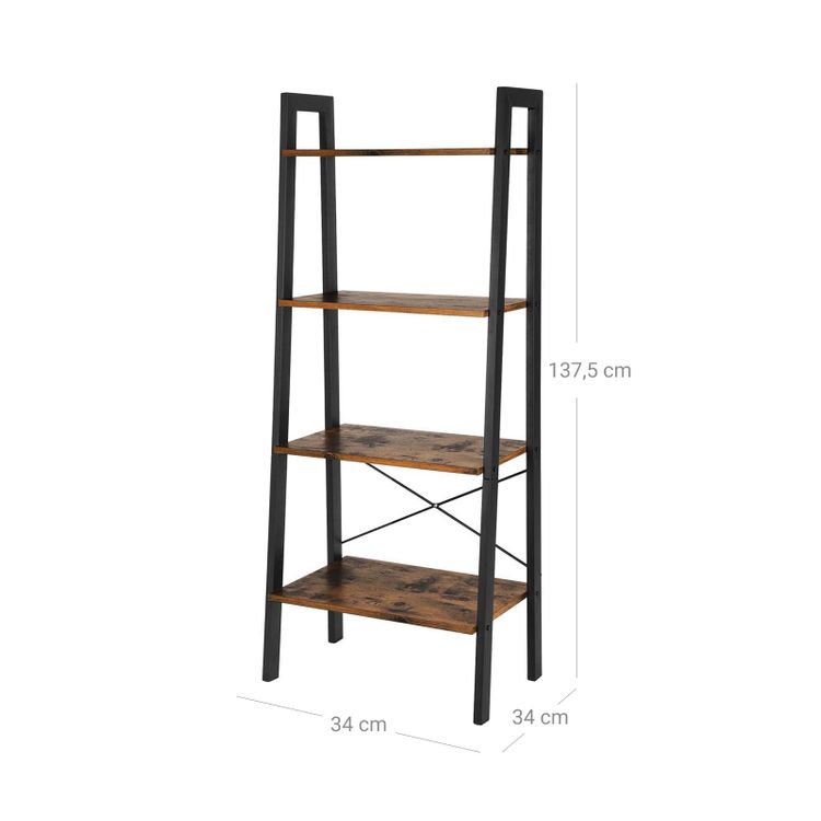 4Tier Ladder Shelf UK SONGMICS UK
