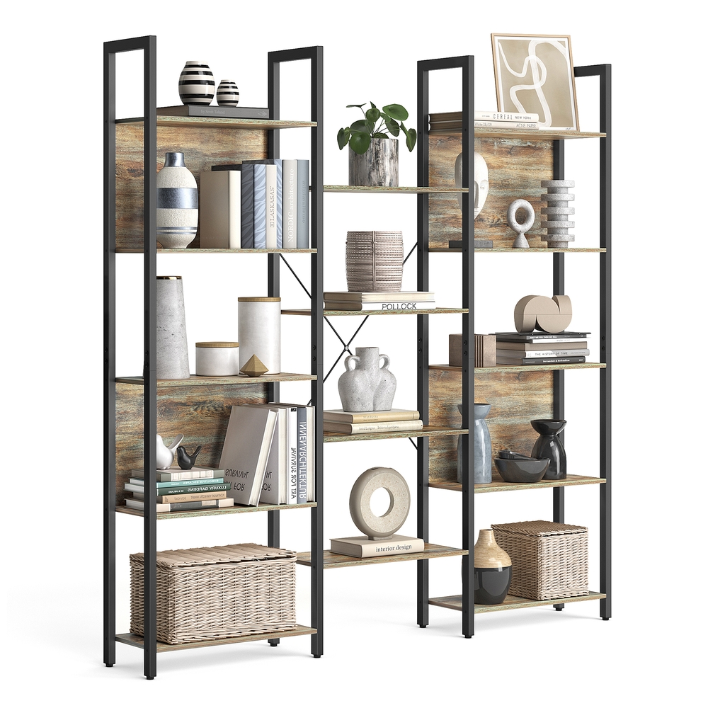 Bookshelf with 14 Shelves